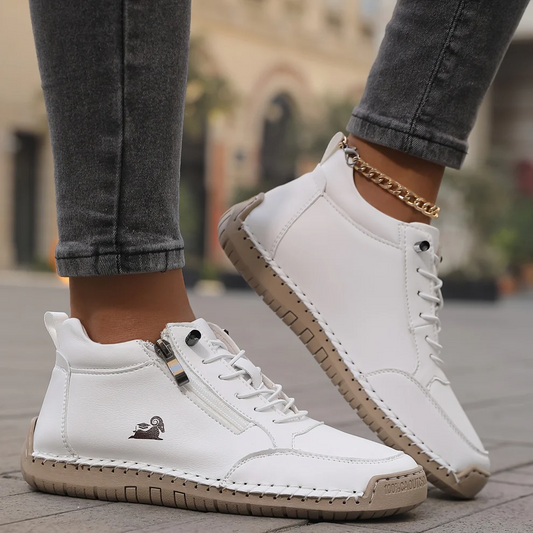 Baskets orthopédiques confortables + fermeture éclair Hominira