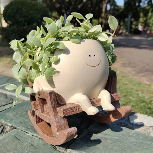 [Pack de 3] Pots de fleur à bascule Mr Smile