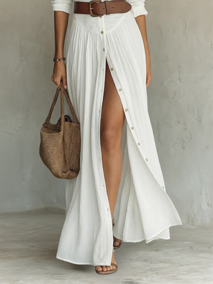 Robe longue en lin Katerina™